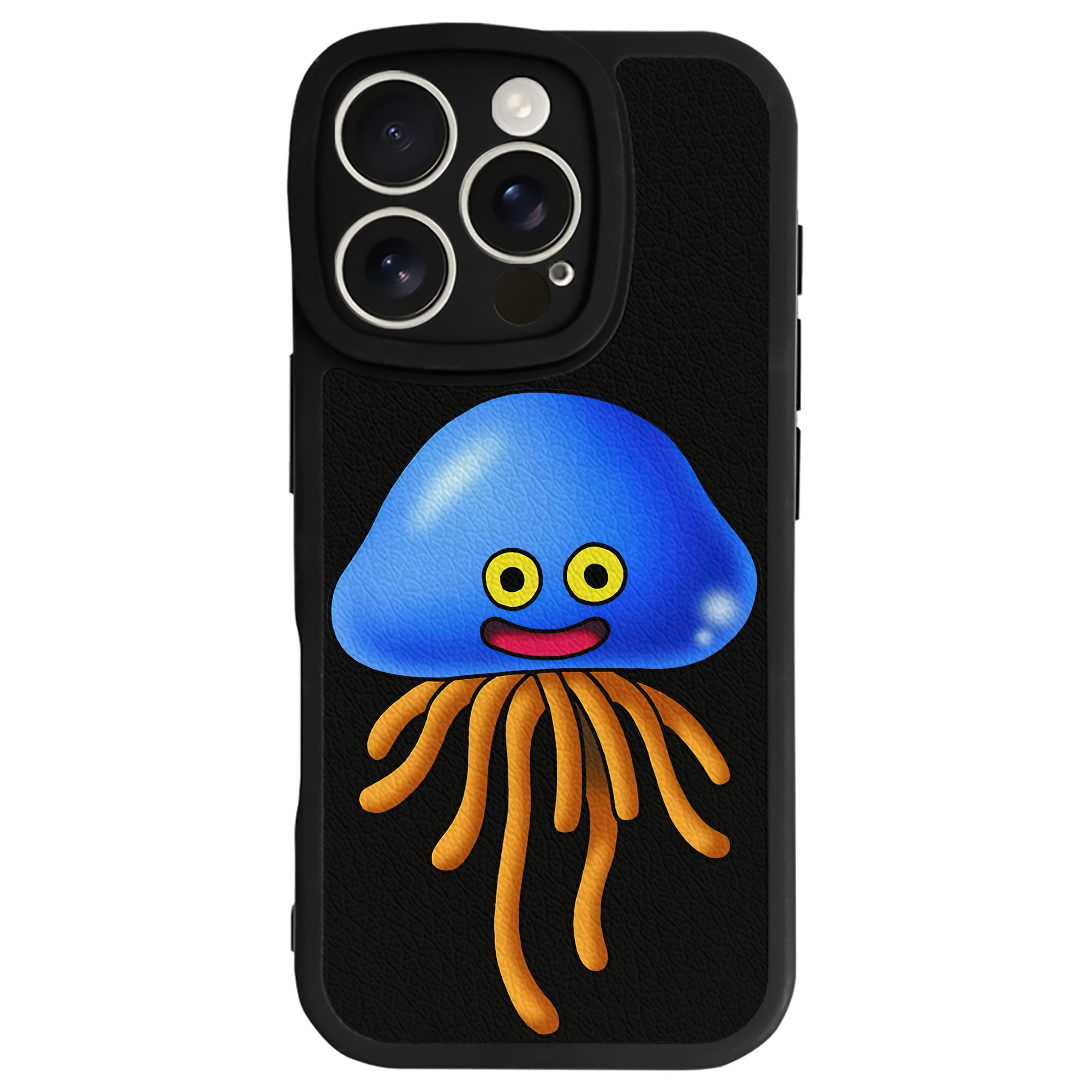 （画像用） ドラゴンクエスト Doragon Kuesuto Dragon Quest 【iPhone 16シリーズ対応】シリコンスマホケース（レザー調） 材質：シリコン